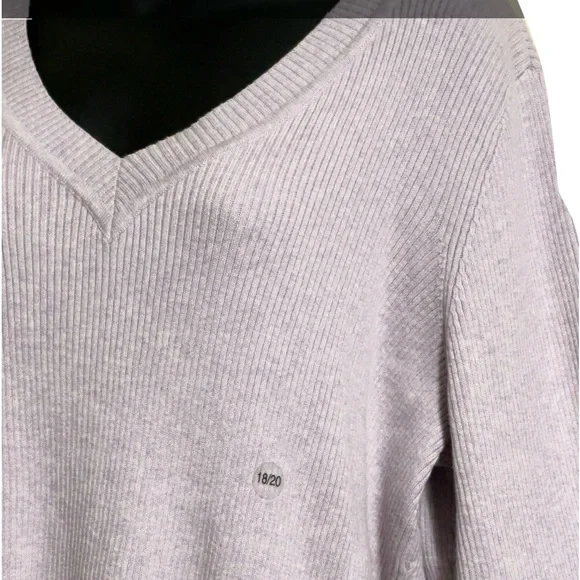 3/$13🌟SALE🌟🆕🌸LANE BRYANT Lilac Sweater🌸 - Picture 5 of 7